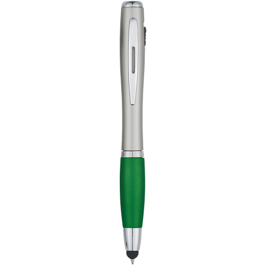 Customized Trio Stylus Pen with LED Light