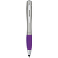 Customized Trio Stylus Pen with LED Light