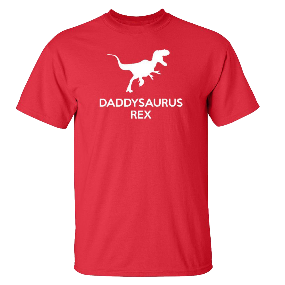 Daddysaurus Rex Adult T Shirt