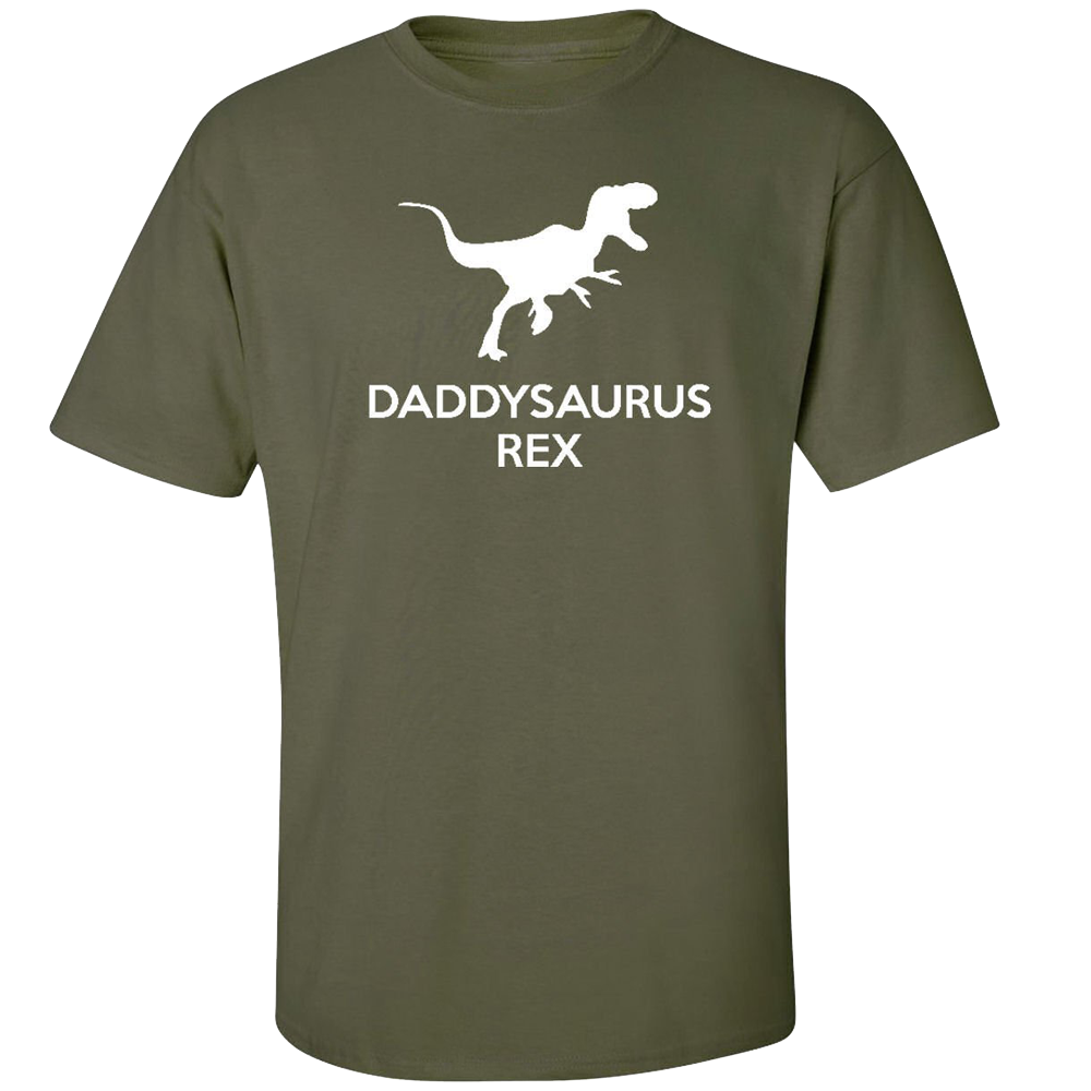 Daddysaurus Rex Adult T Shirt