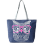 Fashion Prints Large Canvas Beach Tote Bag