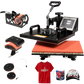 GHP 5 in 1 Heating thermocouple Heat Press Machine Digital Transfer Sublimation