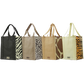 Graphic Pattern Prints Reinforced Bags