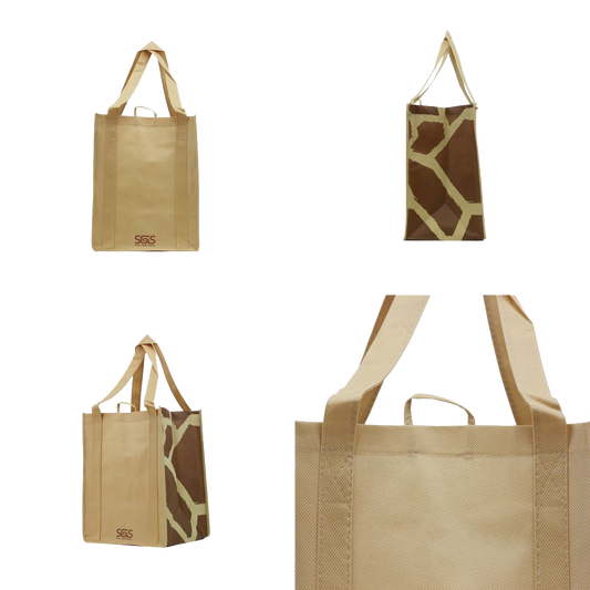 Graphic Pattern Prints Reinforced Bags