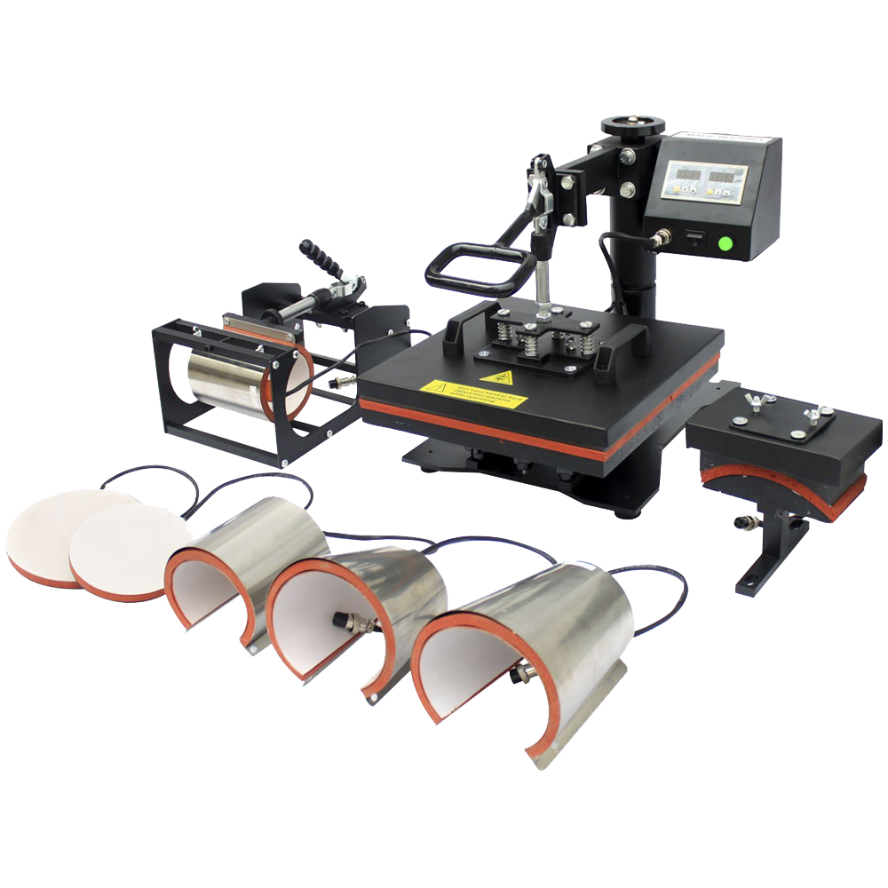 HomCom 12 x 12 8 in 1 Digital Heat Transfer Press Machine