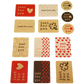 Just for You Sticker for Gift Wrapping 130 Stickers Great for Card making  Home Baking
