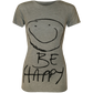 Women's Be Happy Smiley Face Top
